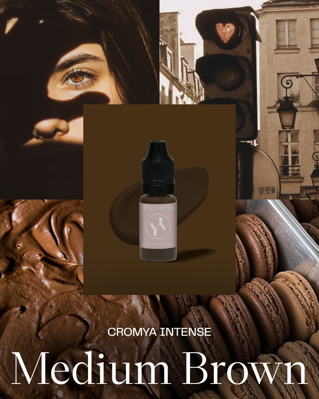 Pigmento Cromya Intense - Medium Brown