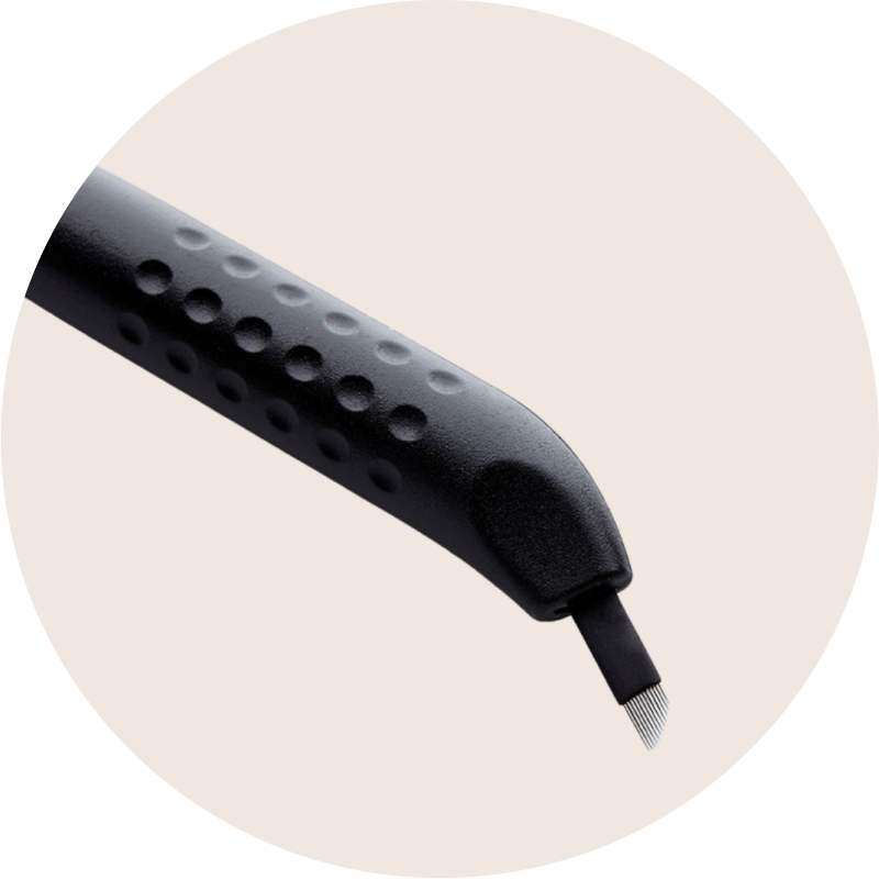 Disposable Microblading Tool - 12 Curved Slope
